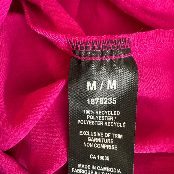 Nwot pink tier dress - Picture 3 of 3